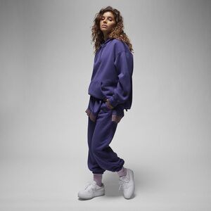 NWT Nike Jordan Flight Fleece Pants Sky J Purple Loose Fit Joggers Sweatpants